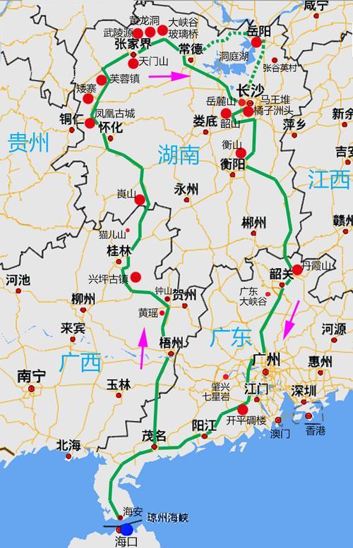 湖南自驾旅游攻略自由行路线北京